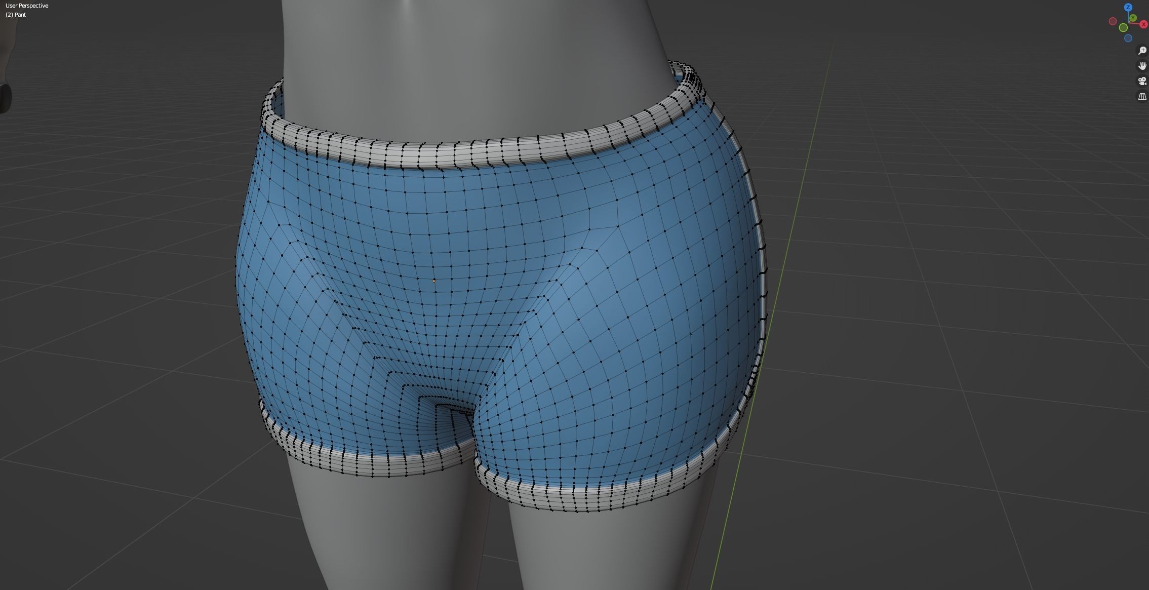 Eva Anthro wolf 3D model_68