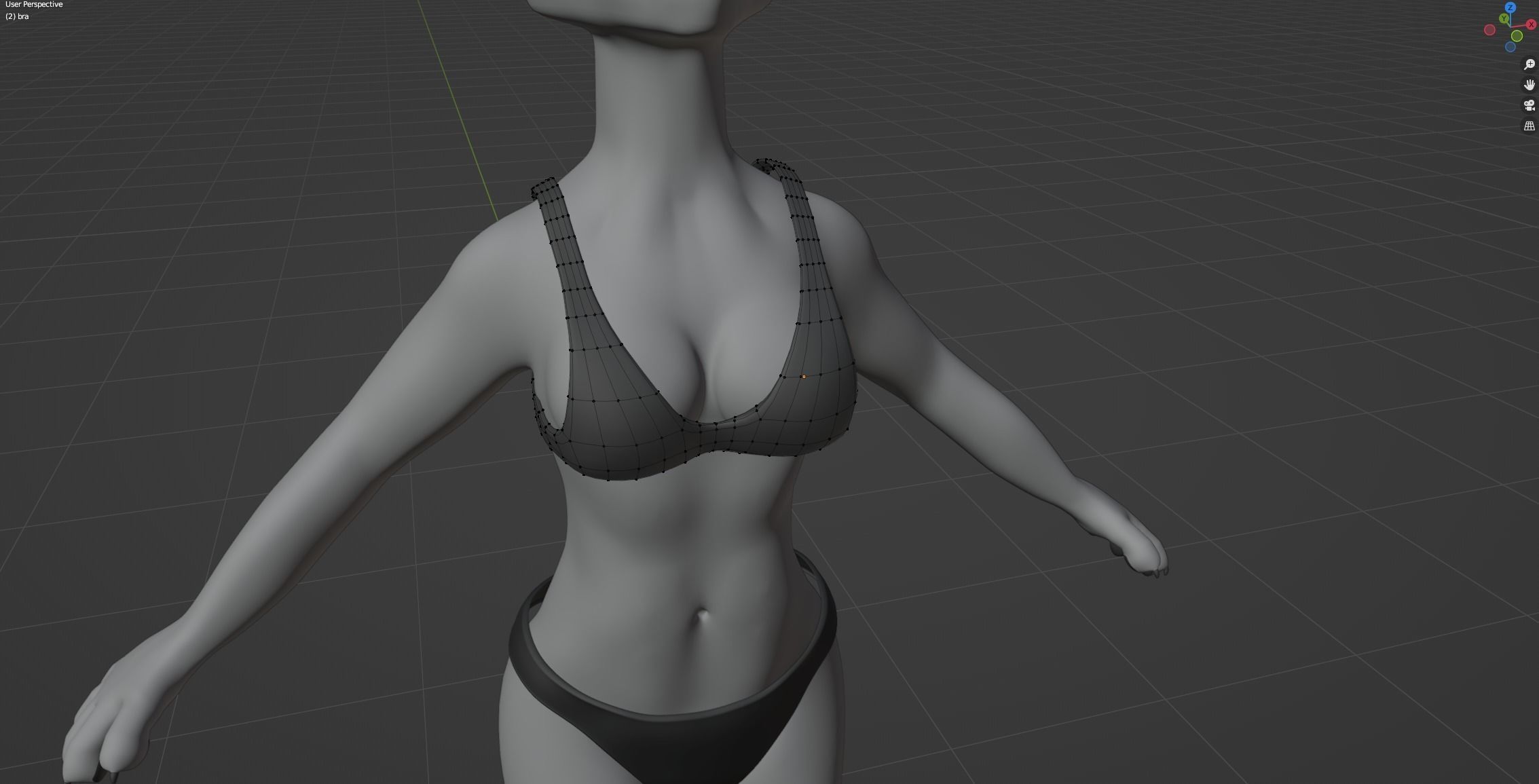 Eva Anthro wolf 3D model_66