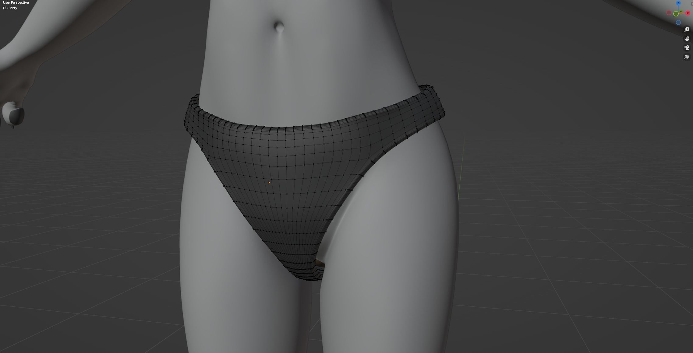 Eva Anthro wolf 3D model_64