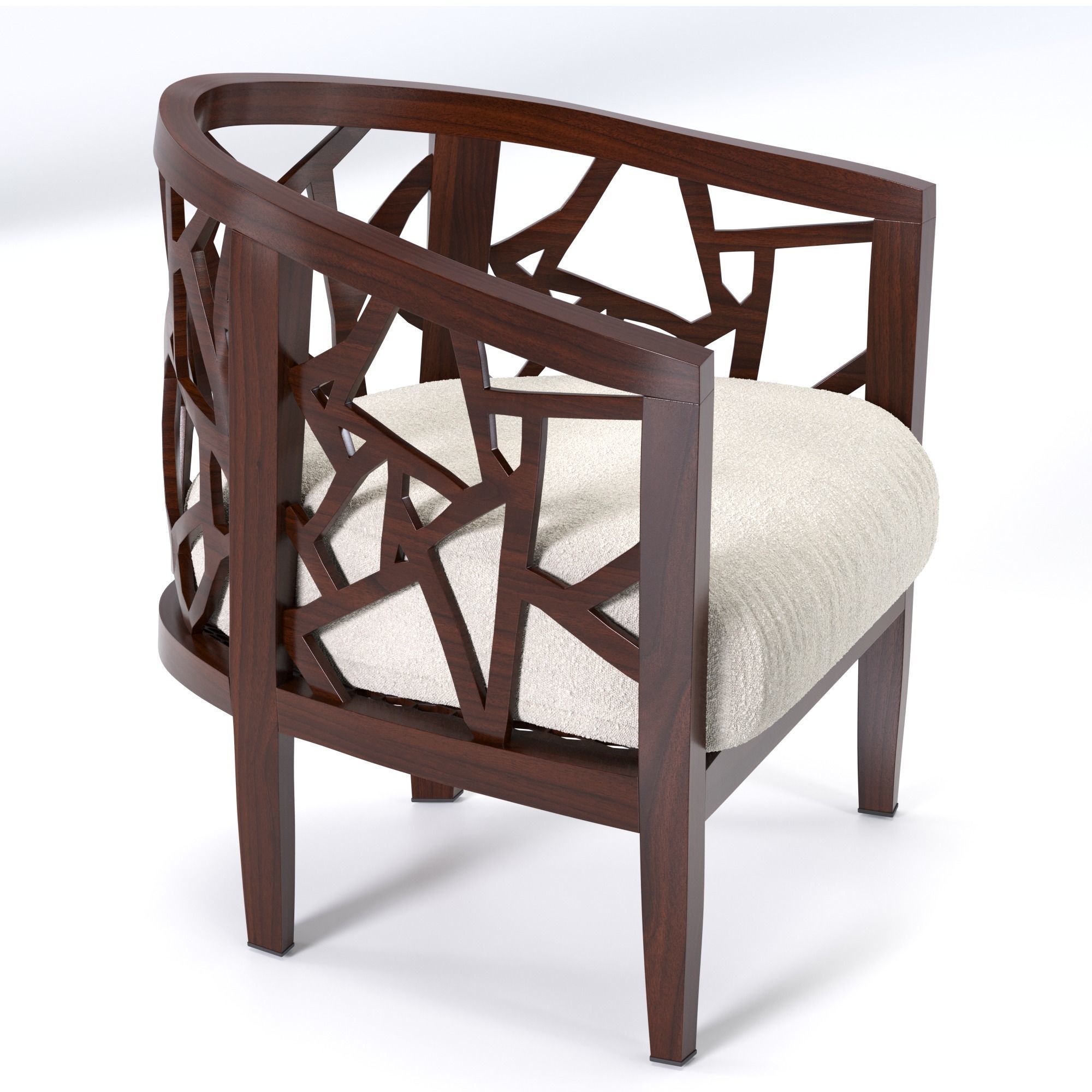 Ankara Chair 3D model_2