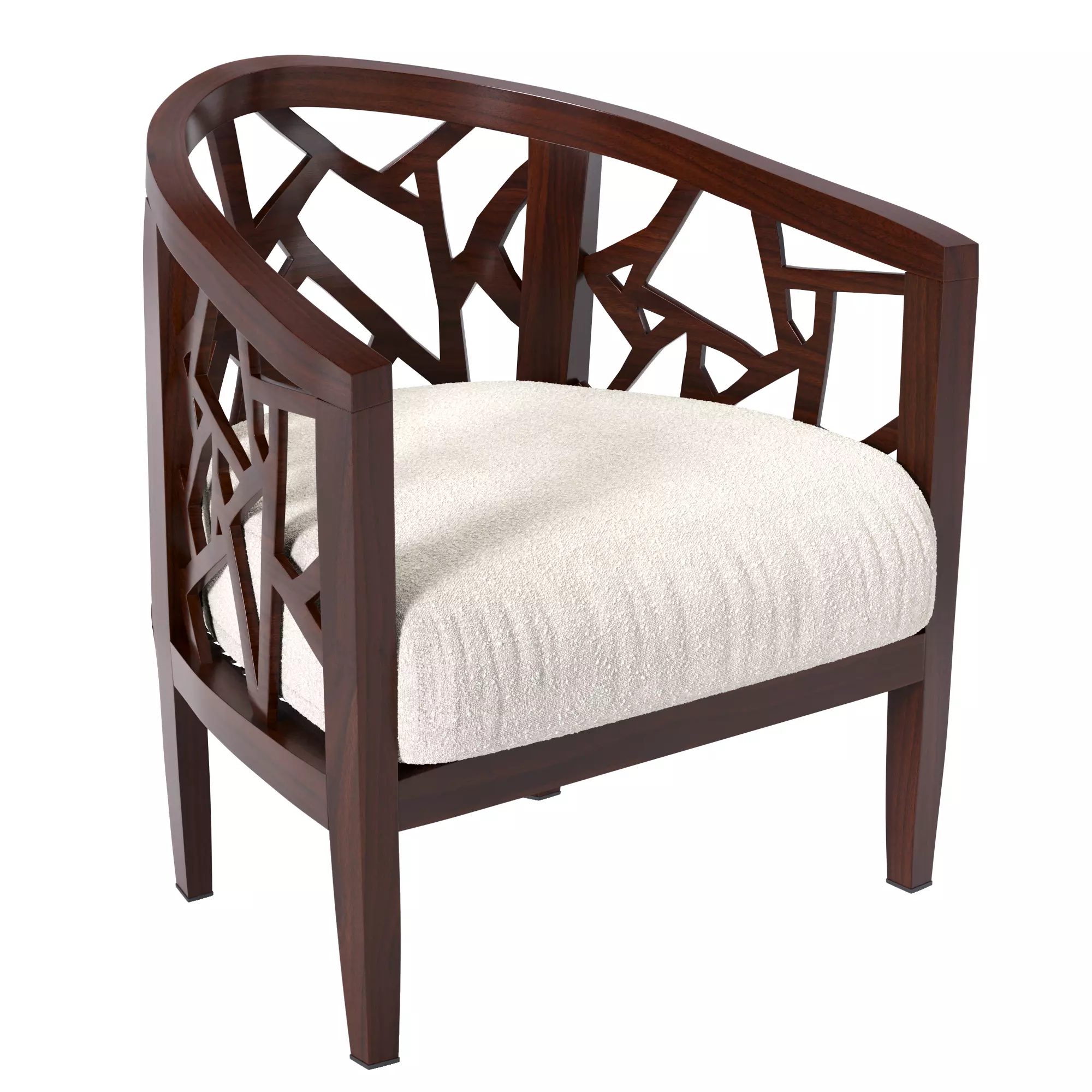 Ankara Chair 3D model_0