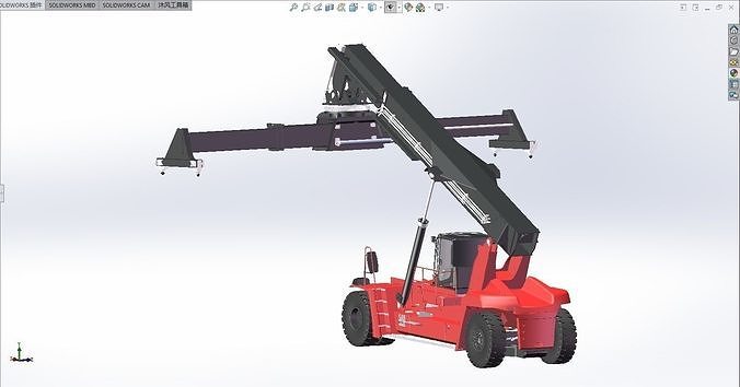 kalmar DRG450  step 3D print model