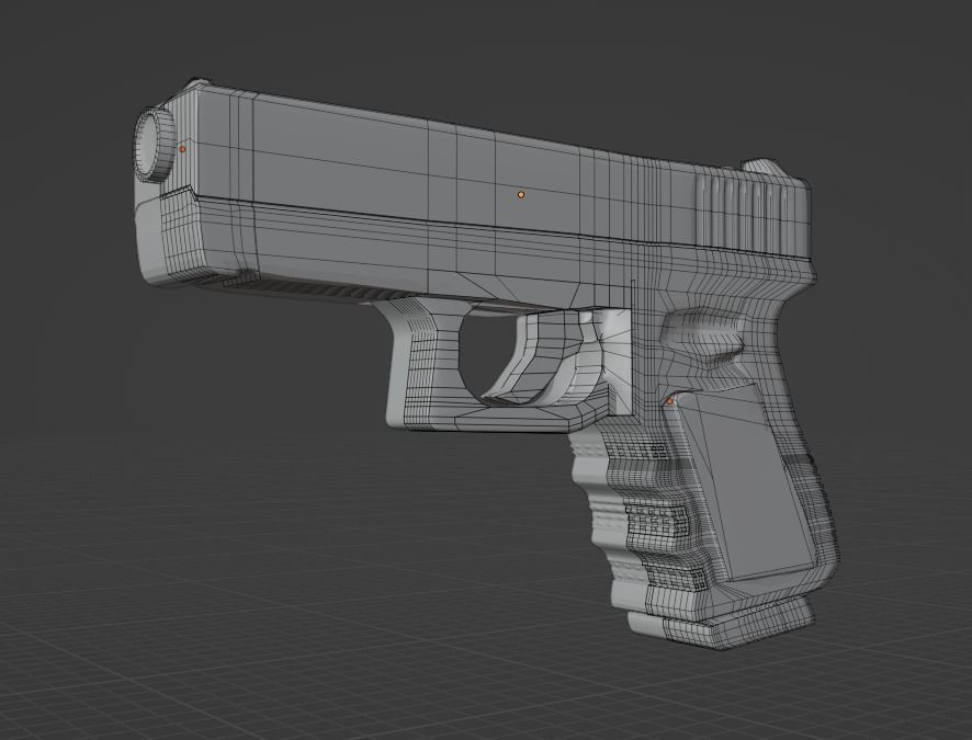 Glock 19 Model 3D model_3