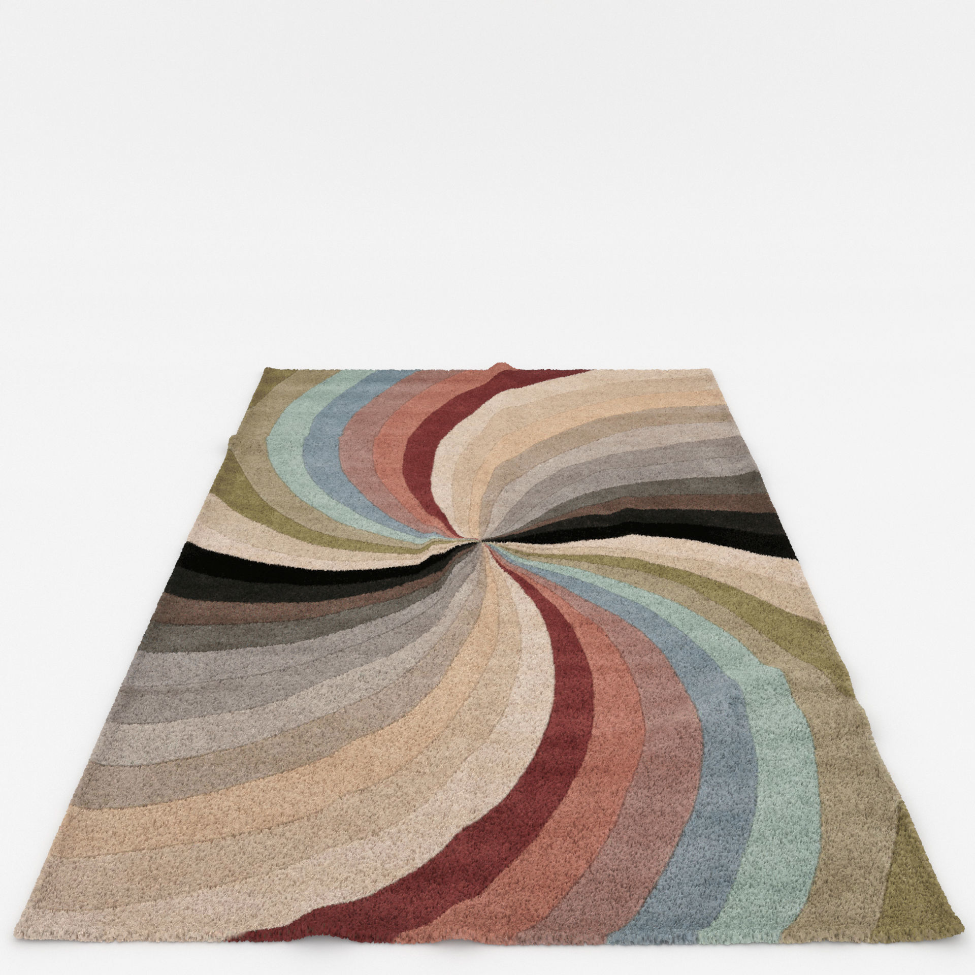 Rugs No 635 Low-poly 3D model_5