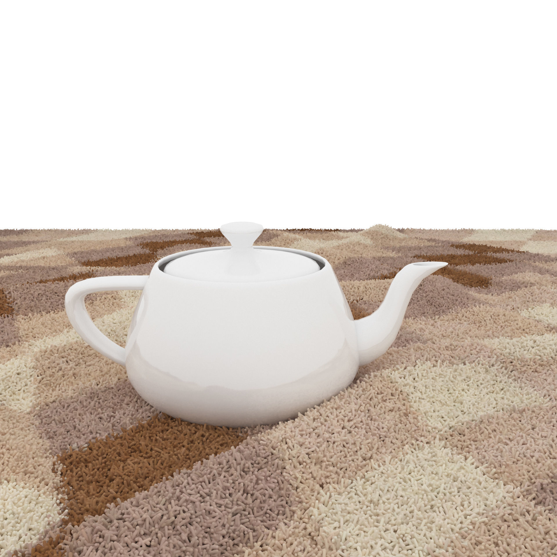 Rugs No 635 Low-poly 3D model_7