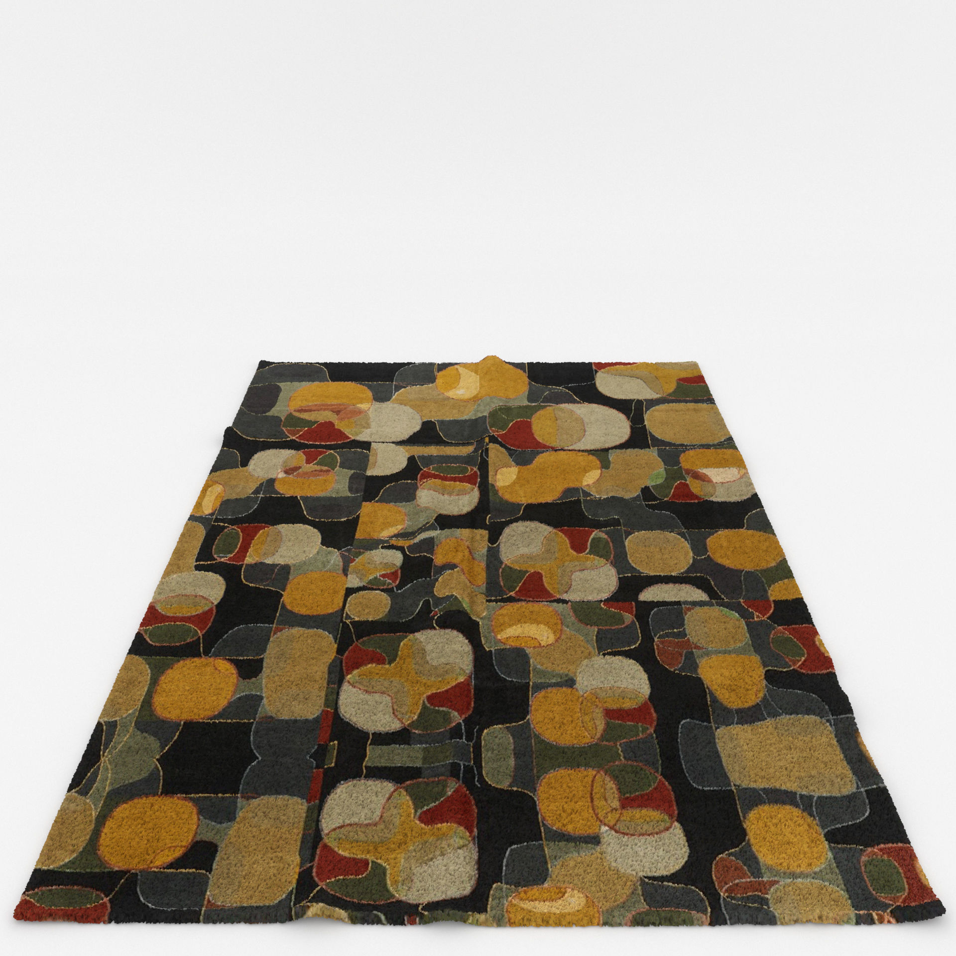 Rugs No 635 Low-poly 3D model_4