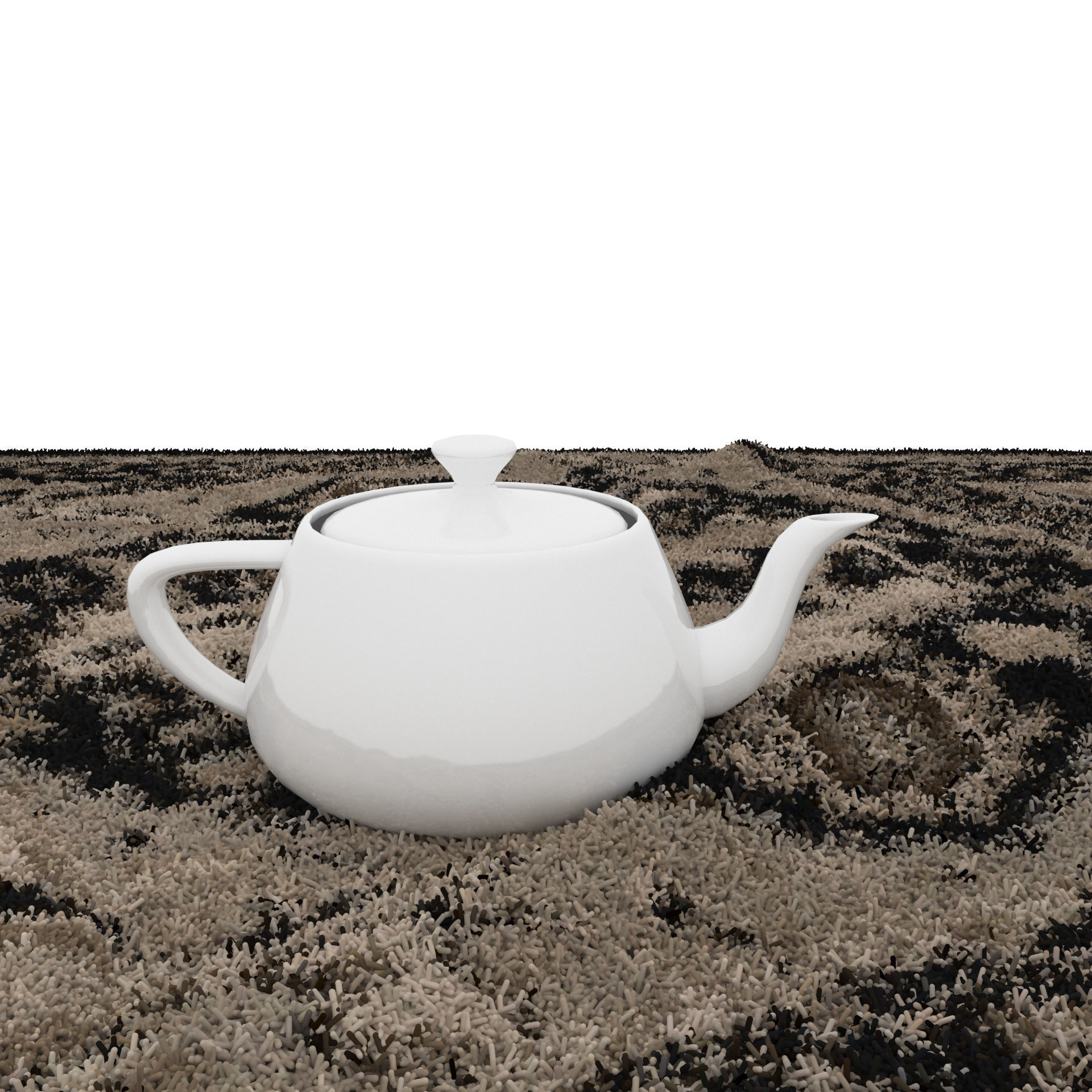 Rugs No 636 Low-poly 3D model_7