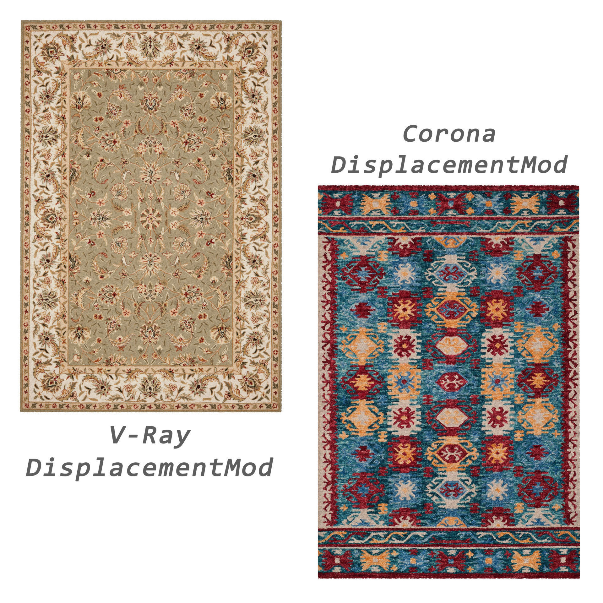 Rugs No 636 Low-poly 3D model_2