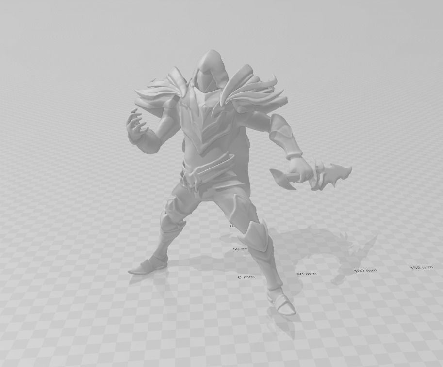 Ashen Knight Pyke 3D Model 3D print model_3