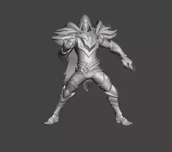 Ashen Knight Pyke 3D Model