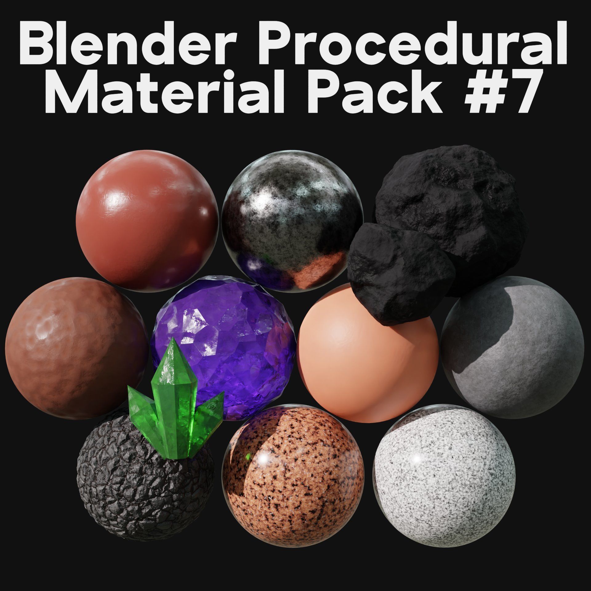 Blender Procedural Material Pack 7 Texture_6