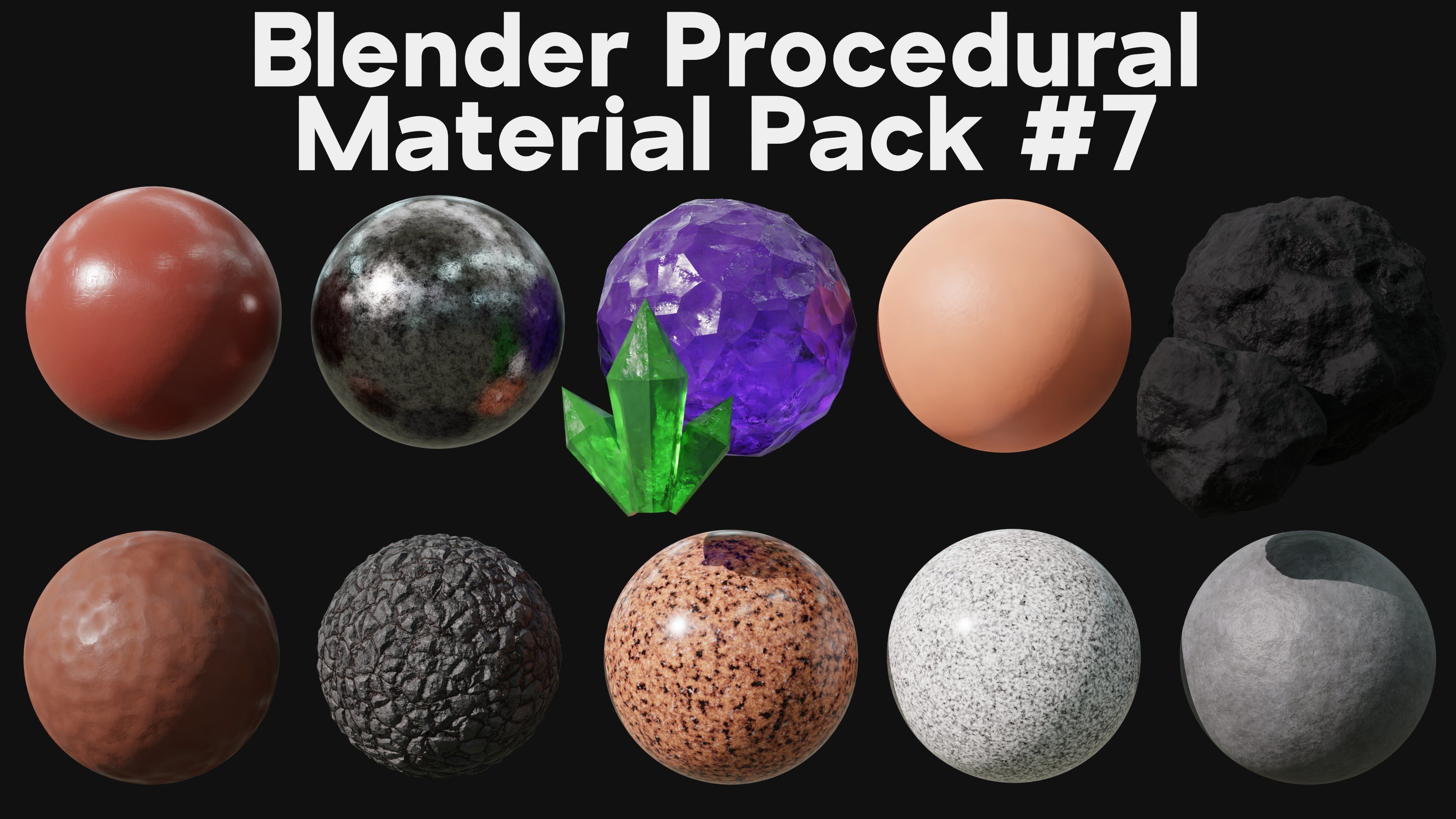 Blender Procedural Material Pack 7 Texture_2