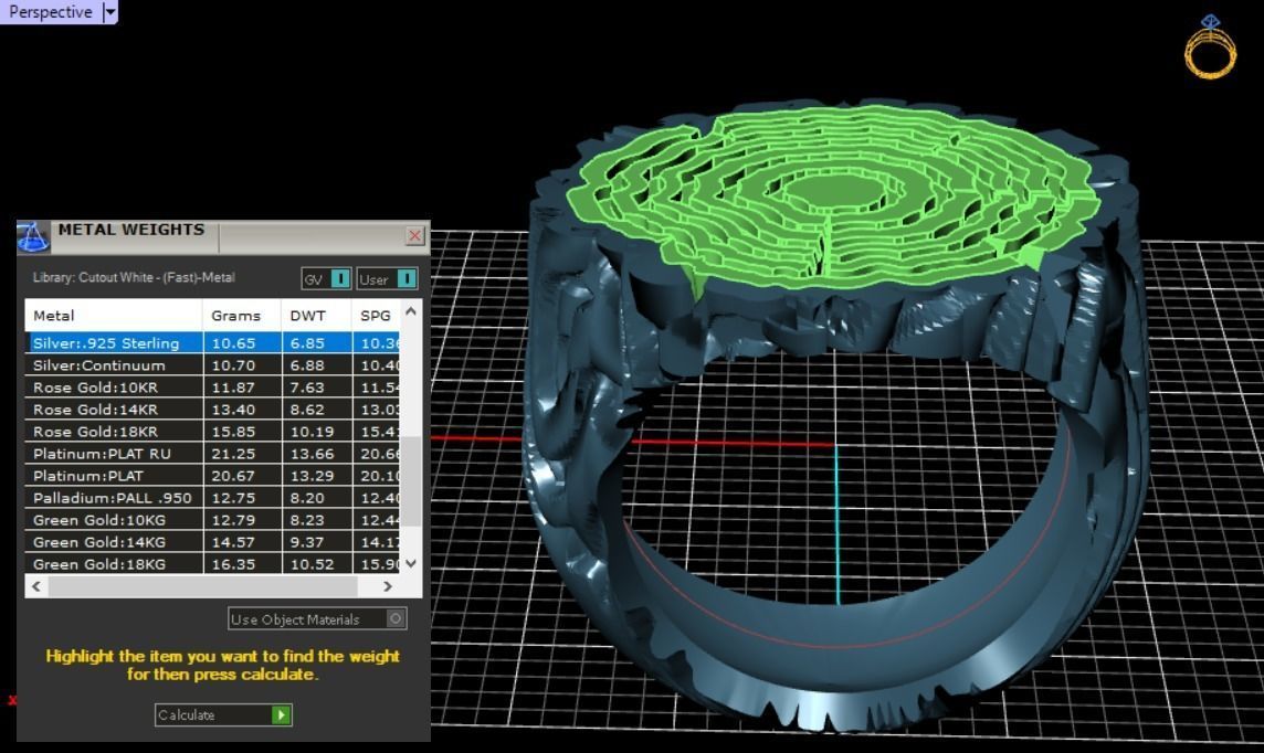 tree trunk ring 3D print model_22