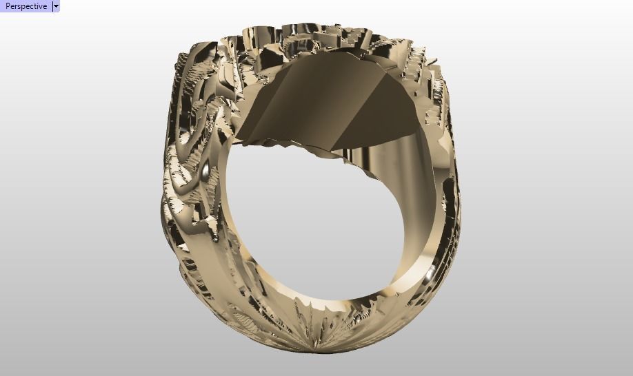 tree trunk ring 3D print model_20