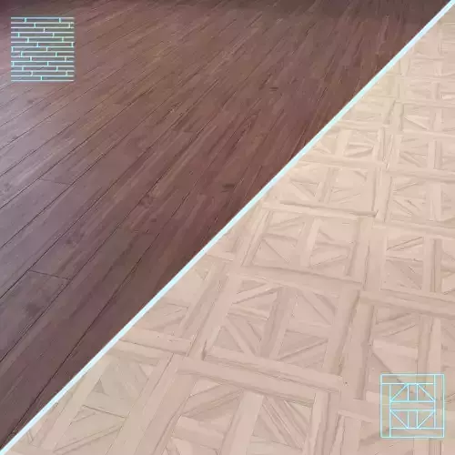 Parquet - Laminate - Wooden floor 2 in 1