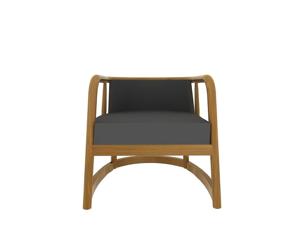 single sofa scandinavian 3D model_1