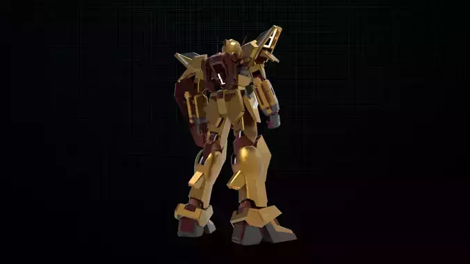 Gundam Type 0 3d print 3D print model