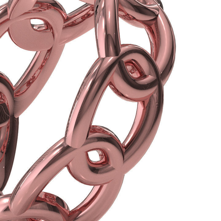 Chain Ring 3D print model_4