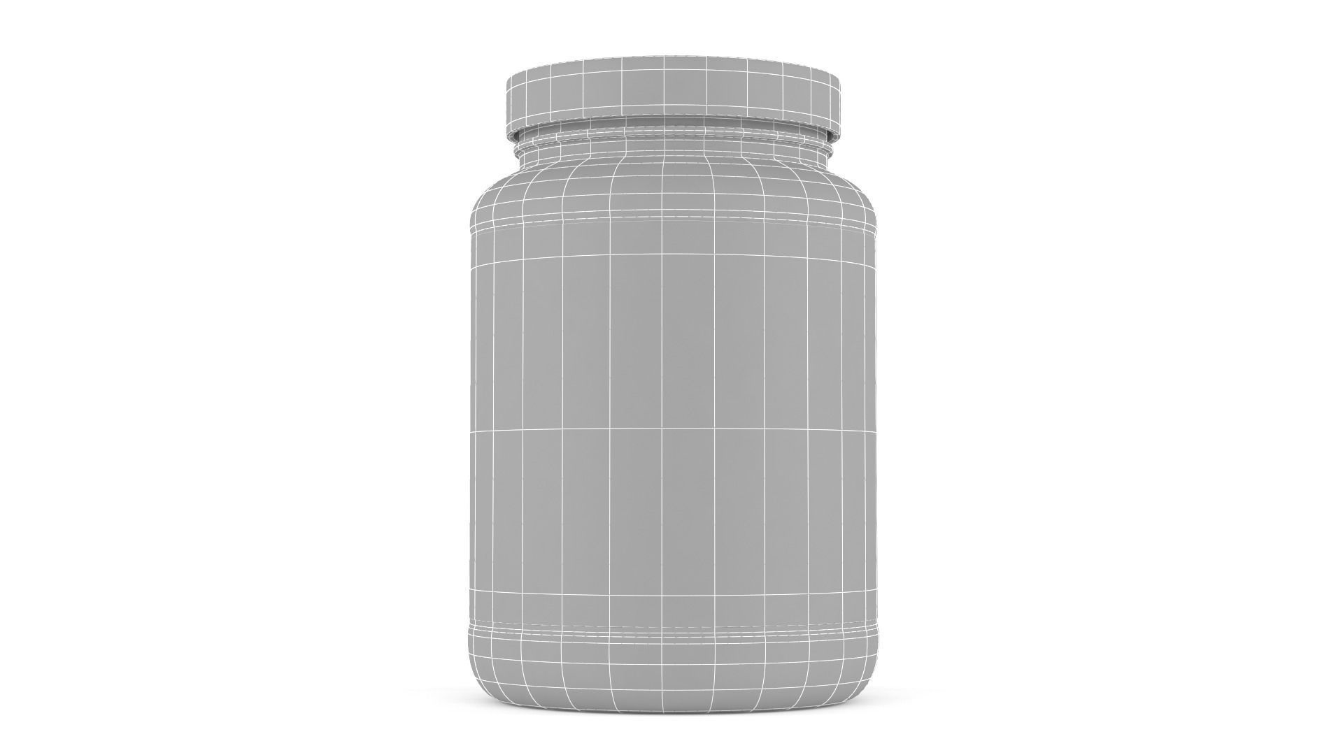Protein Powder 3D model_6