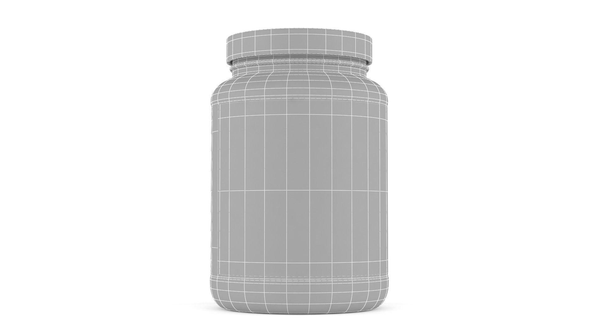 Protein Powder 3D model_8