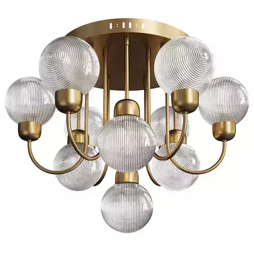 DUM chandelier Low-poly 3D model