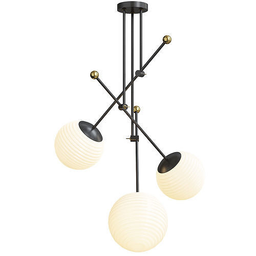 CEILING CAFE CHELSOM Low-poly 3D model