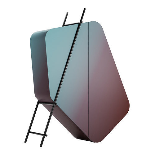 Hidalgo Highboard by Driade 3D model