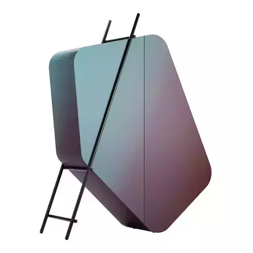 Hidalgo Highboard by Driade 3D model