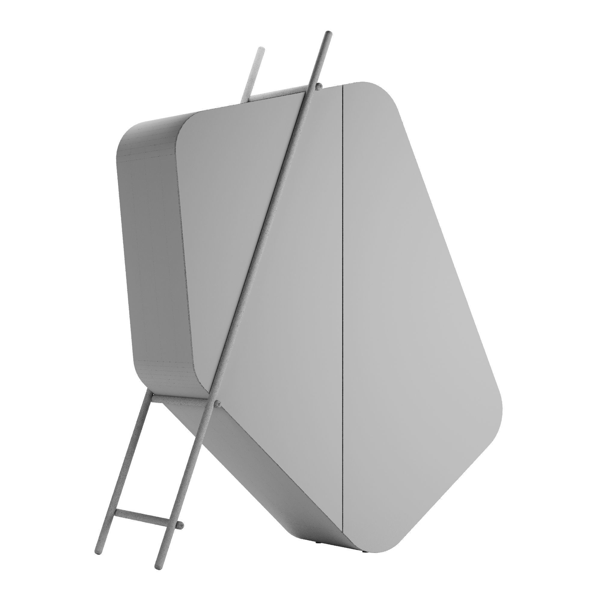 Hidalgo Highboard by Driade 3D model_4