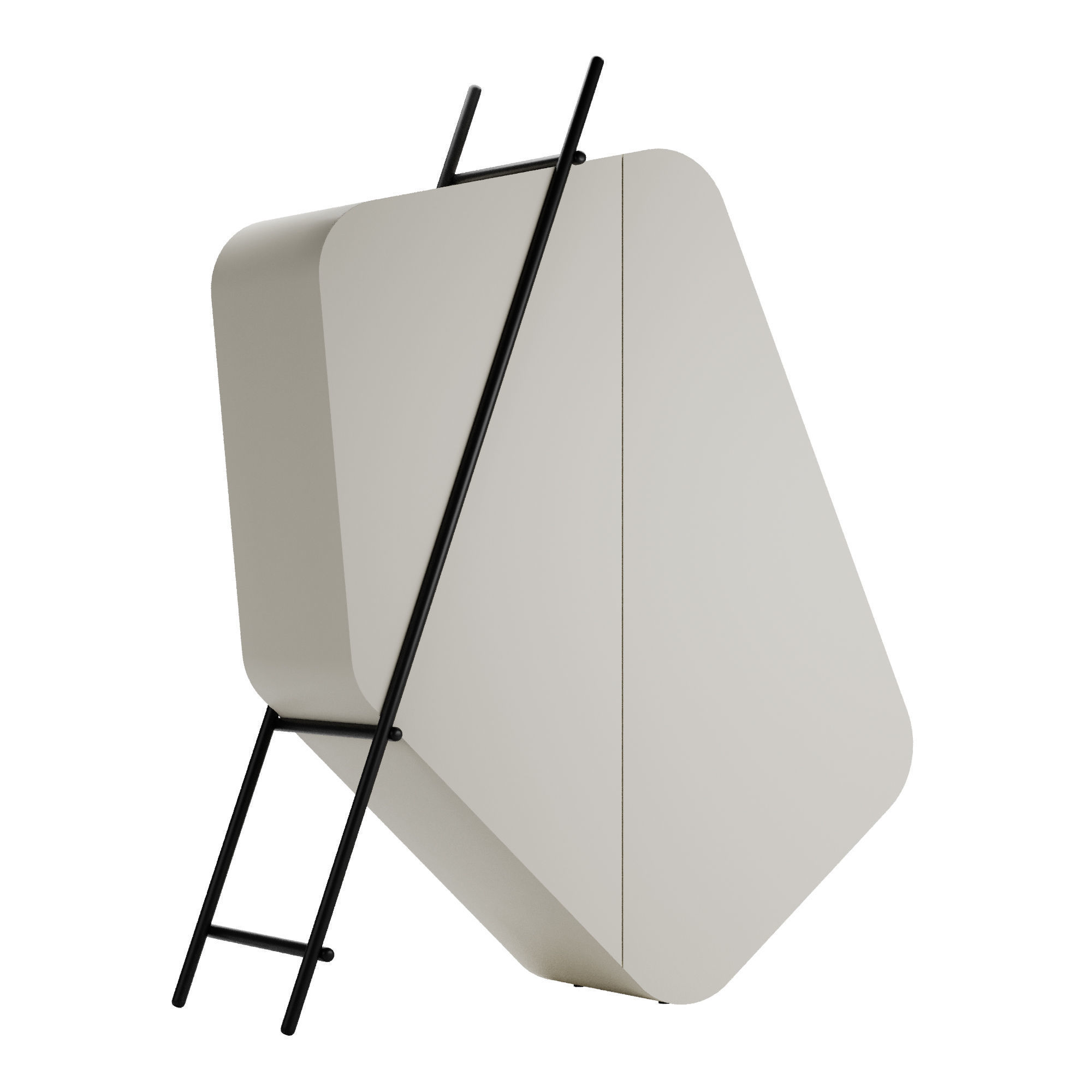 Hidalgo Highboard by Driade 3D model_3