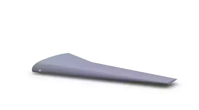 Wing Mold for paper B747 Wings 3D print model