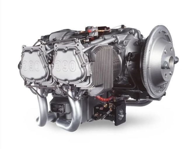 Lycoming IO-390 3D model_2