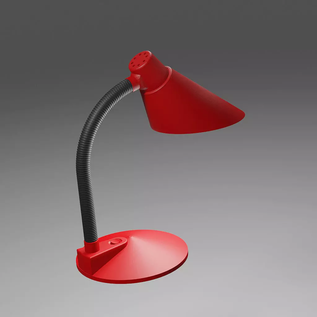Desk lamp 3D model_0