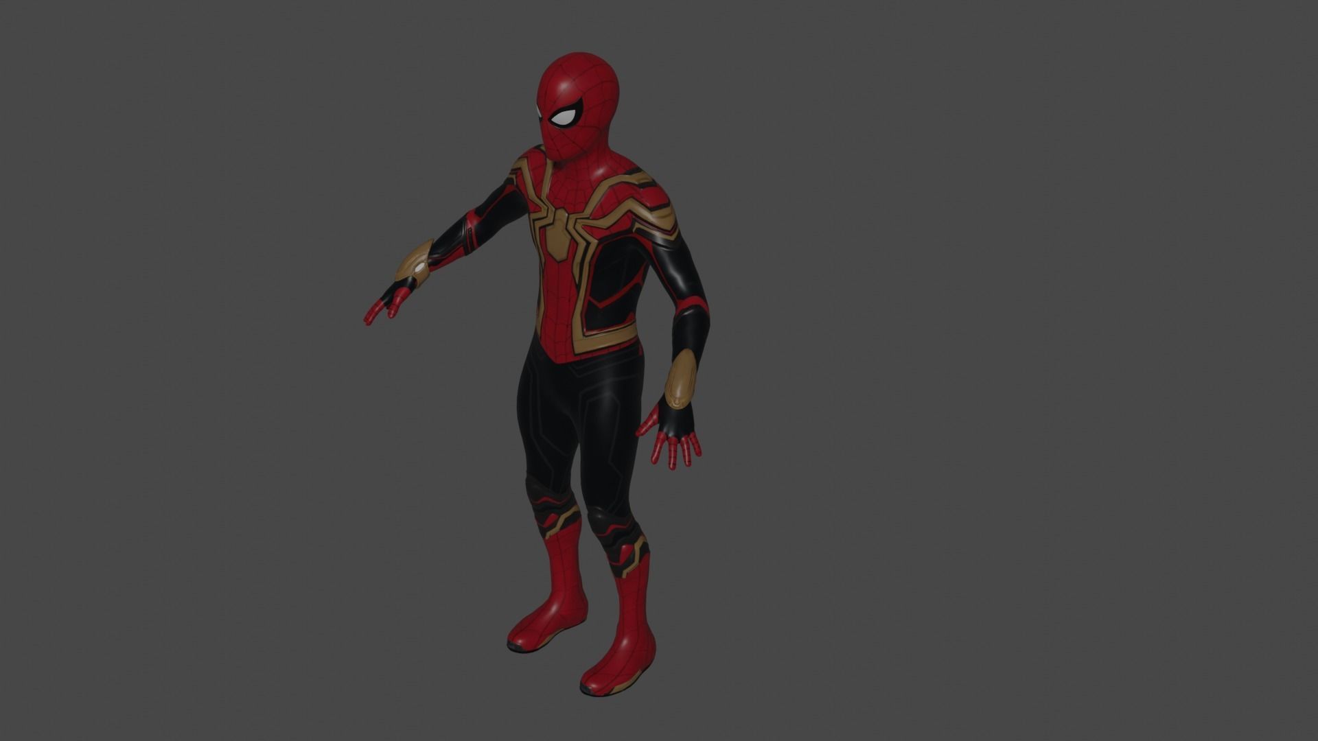 Spider-man No Way Home 3D model_1