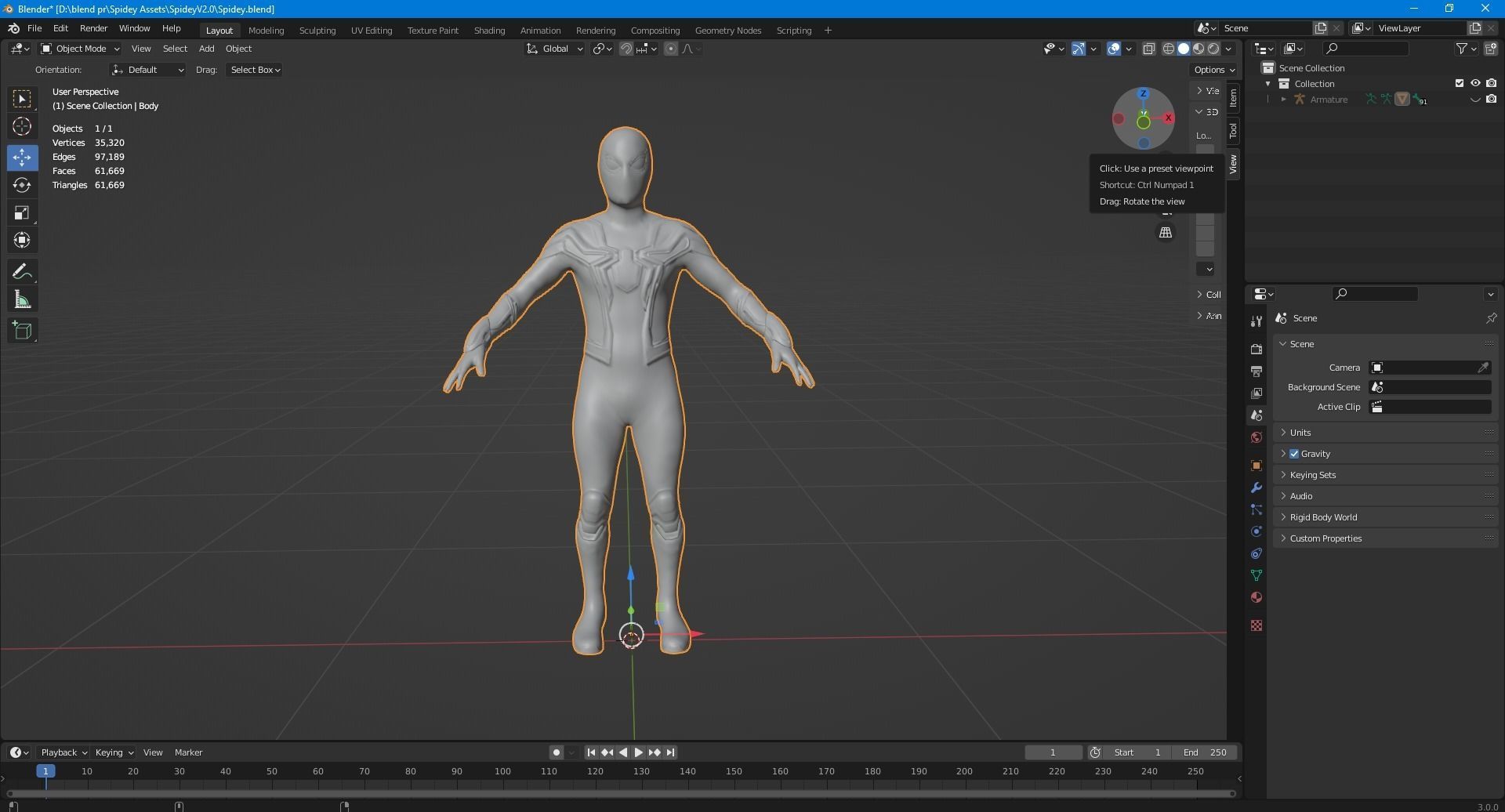 Spider-man No Way Home 3D model_7