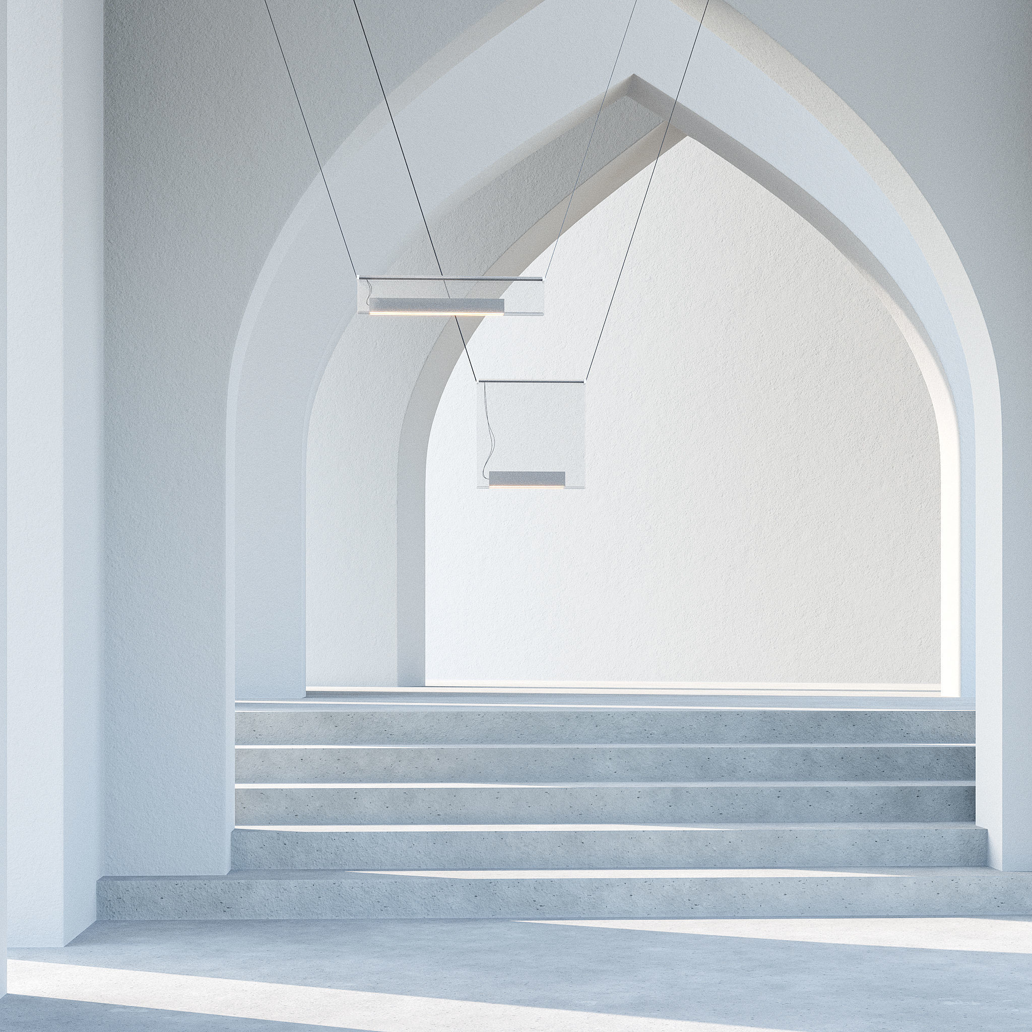 Lambert and Fils Sainte pendants  3d model 3D model_1