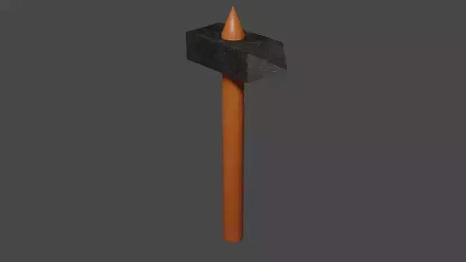 War Hammer Free low-poly 3D model