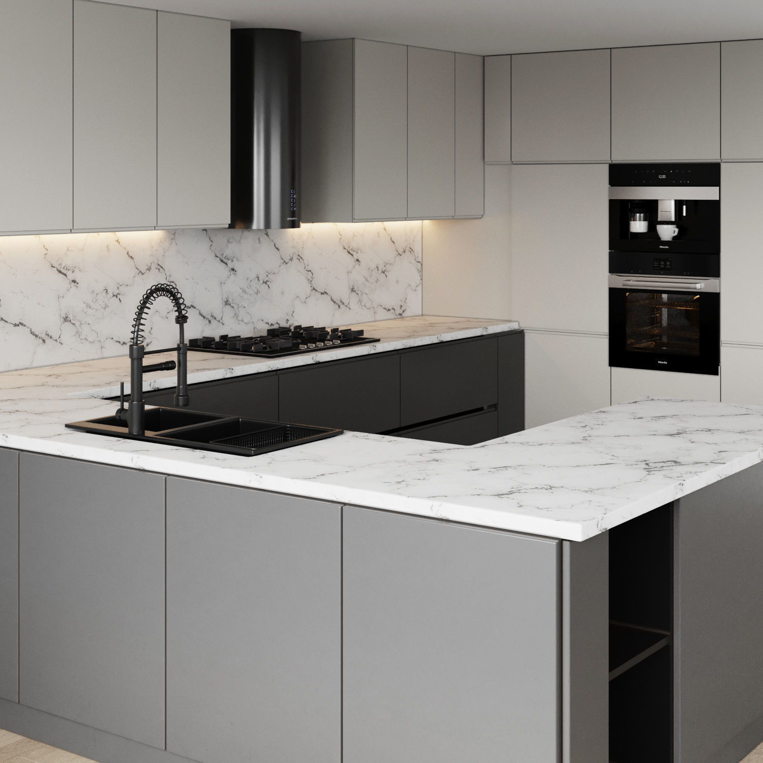 Kitchen 022 3D model_1