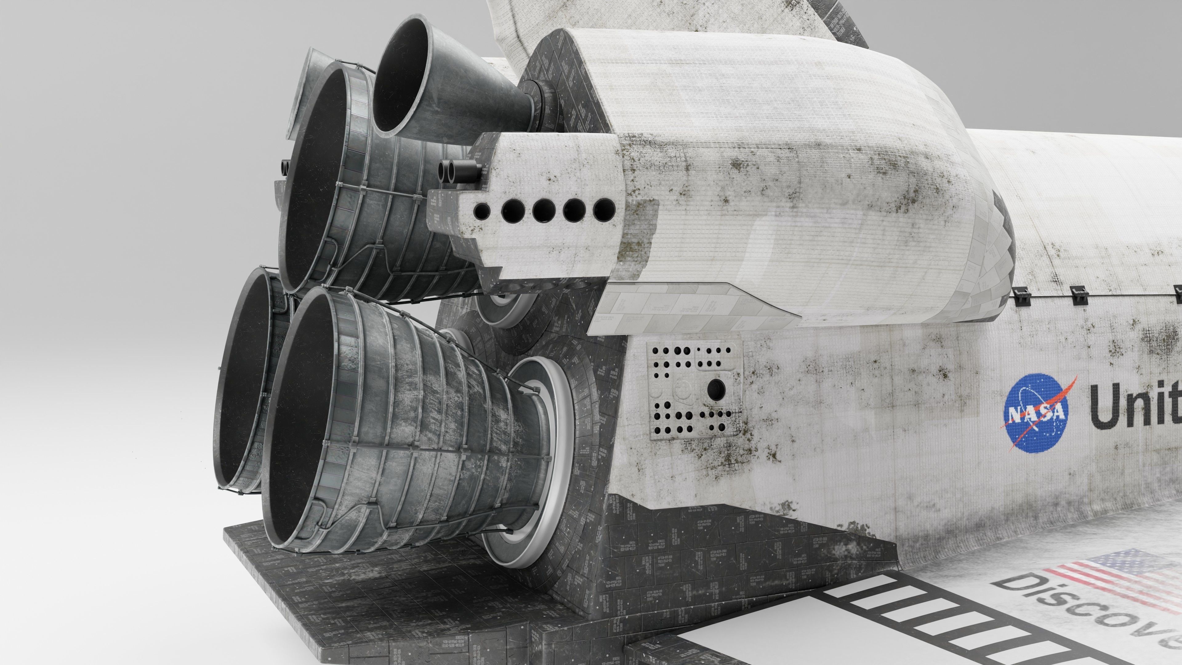 SPACE SHUTTLE DISCOVERY 3D model_3