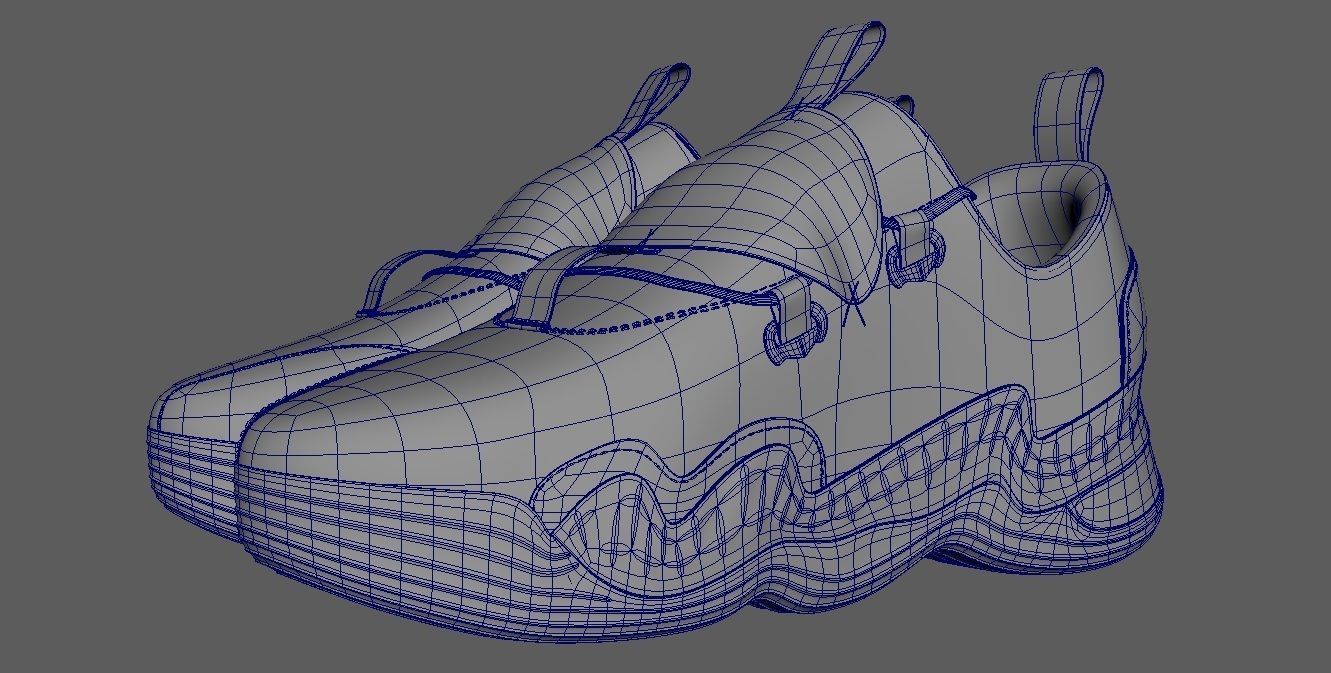 Sneakers nike sneaker design 3D model_26
