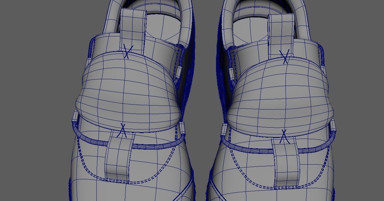 Sneakers nike sneaker design 3D model_29
