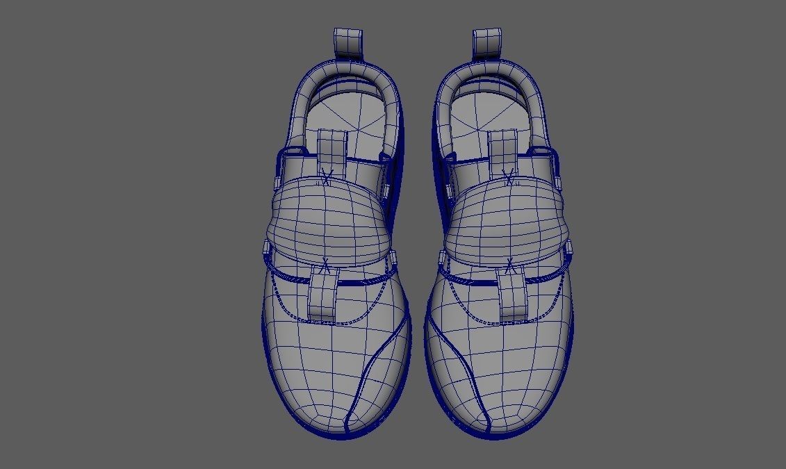 Sneakers nike sneaker design 3D model_31