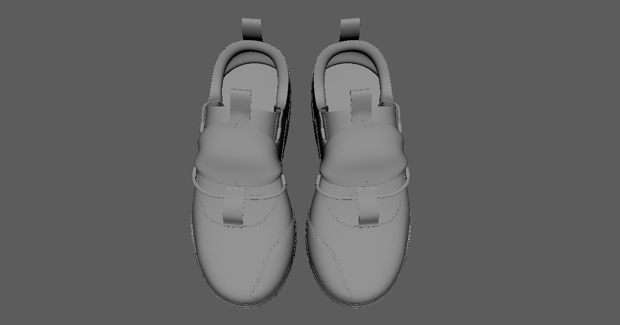 Sneakers nike sneaker design 3D model_23