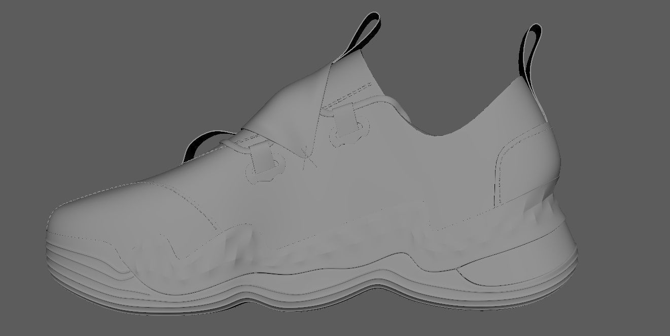 Sneakers nike sneaker design 3D model_15