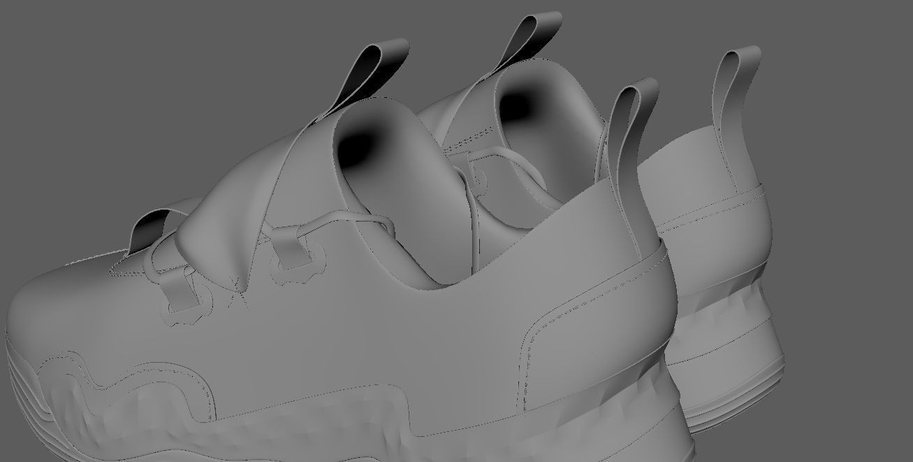 Sneakers nike sneaker design 3D model_16