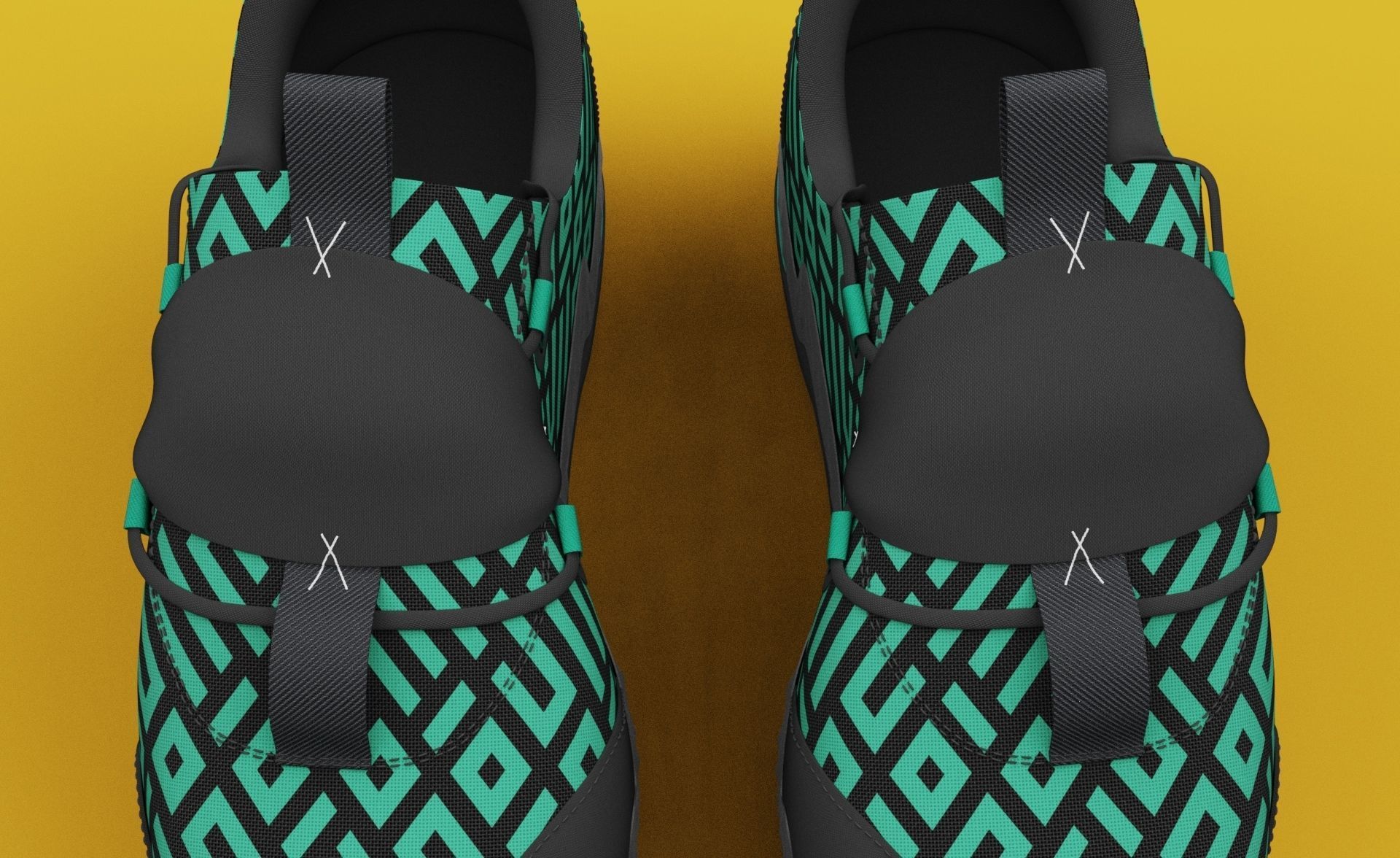 Sneakers nike sneaker design 3D model_11