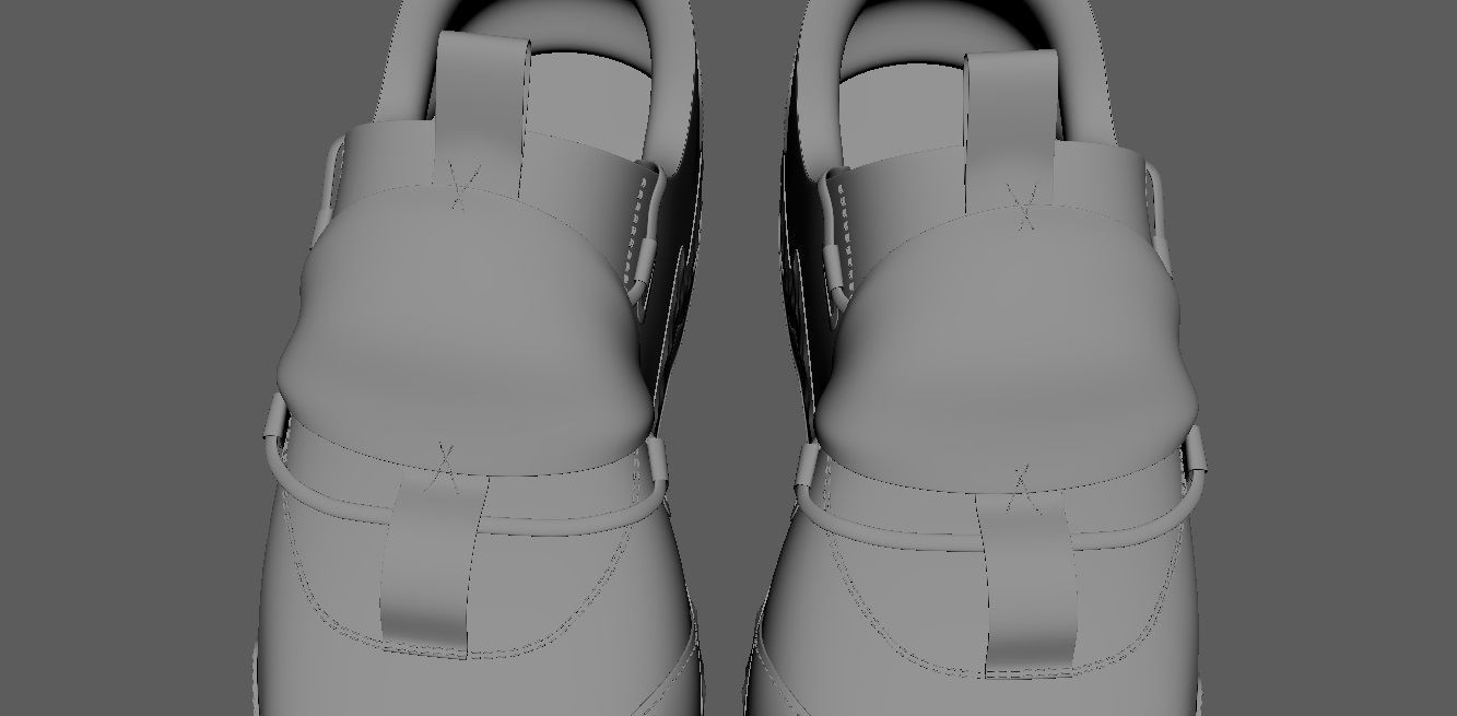 Sneakers nike sneaker design 3D model_20