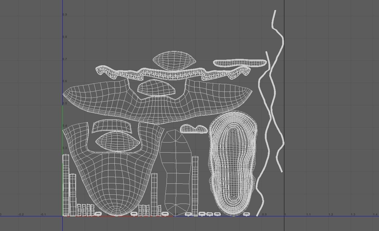 Sneakers nike sneaker design 3D model_37