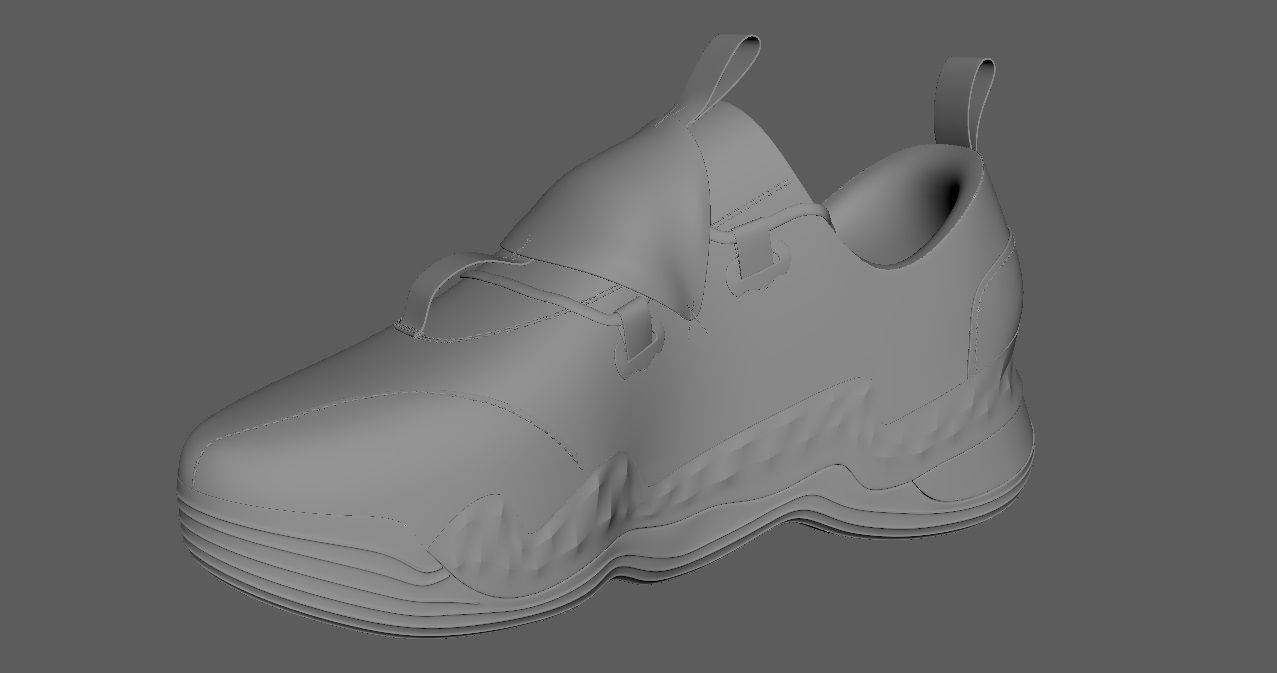 Sneakers nike sneaker design 3D model_14