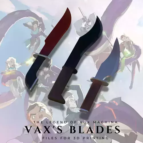 Vax Blades from The Legend of Vox Machina